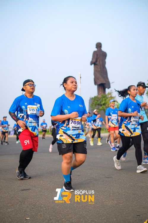 Race photo from ISOPlus Run 2024 Jakarta