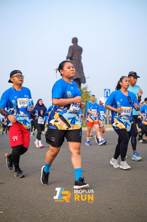 Race photo from ISOPlus Run 2024 Jakarta
