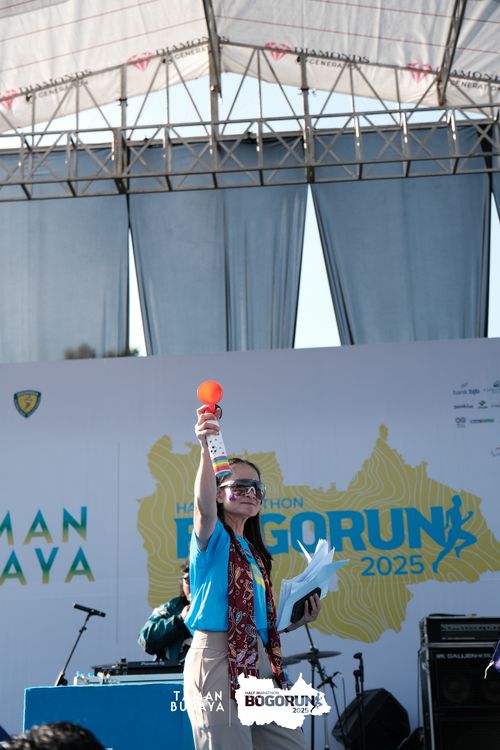 Race photo from Taman Budaya x BOGORUN 2025