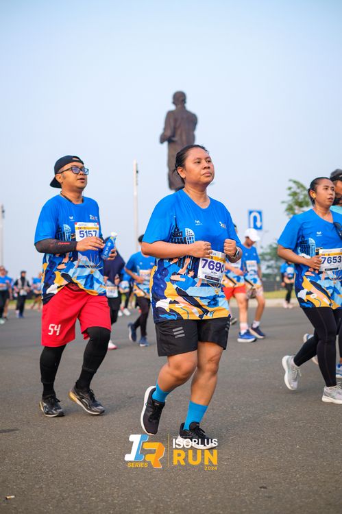 Race photo from ISOPlus Run 2024 Jakarta