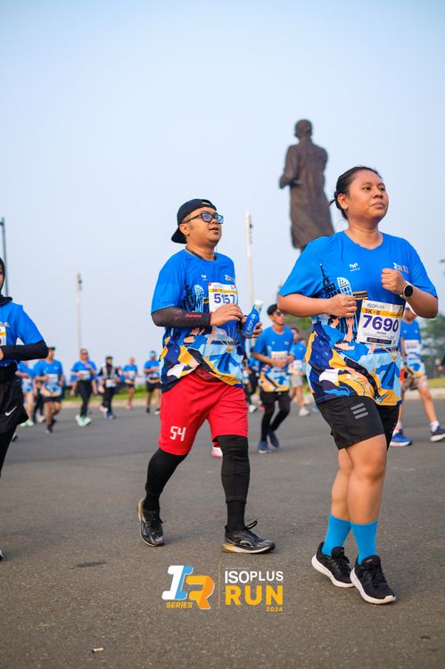 Race photo from ISOPlus Run 2024 Jakarta