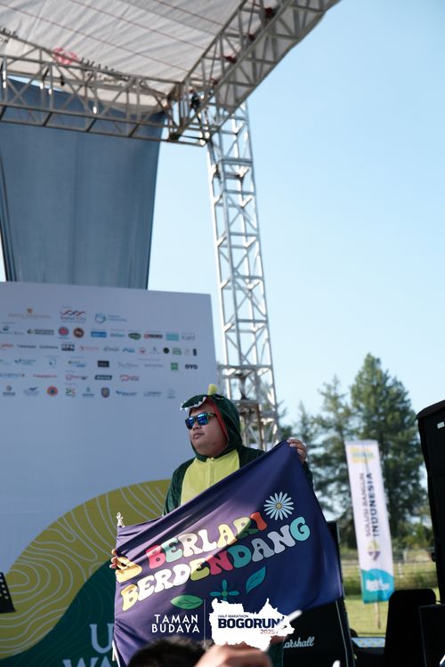 Race photo from Taman Budaya x BOGORUN 2025