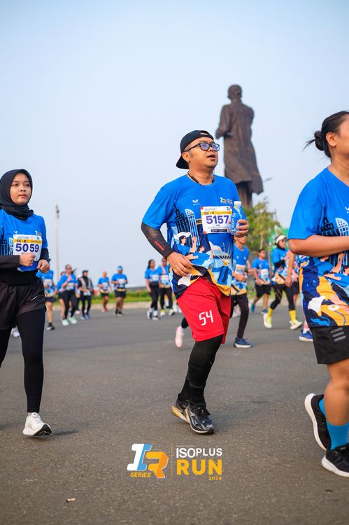 Race photo from ISOPlus Run 2024 Jakarta