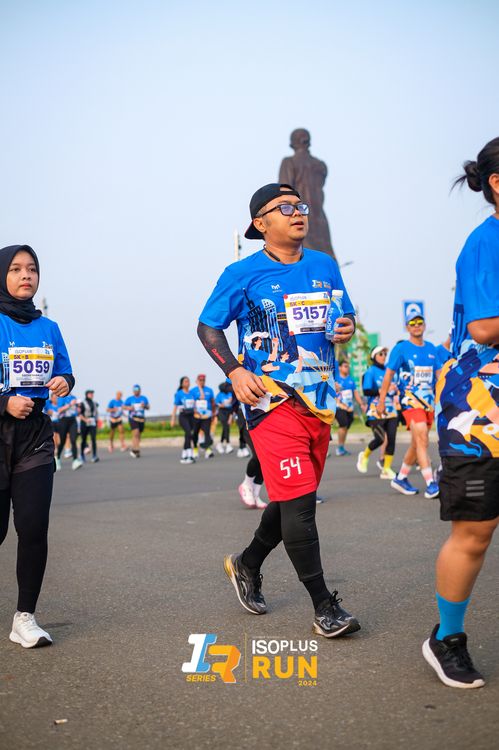 Race photo from ISOPlus Run 2024 Jakarta
