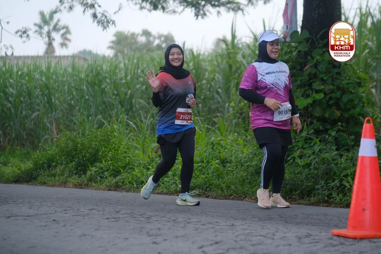 Race photo from Kediri Half Marathon 2025