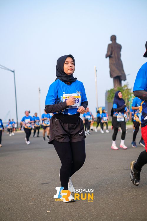 Race photo from ISOPlus Run 2024 Jakarta