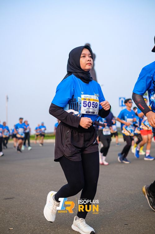 Race photo from ISOPlus Run 2024 Jakarta