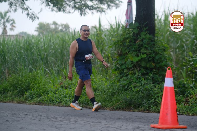 Race photo from Kediri Half Marathon 2025