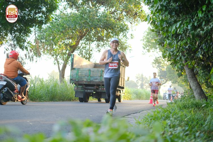 Race photo from Kediri Half Marathon 2024