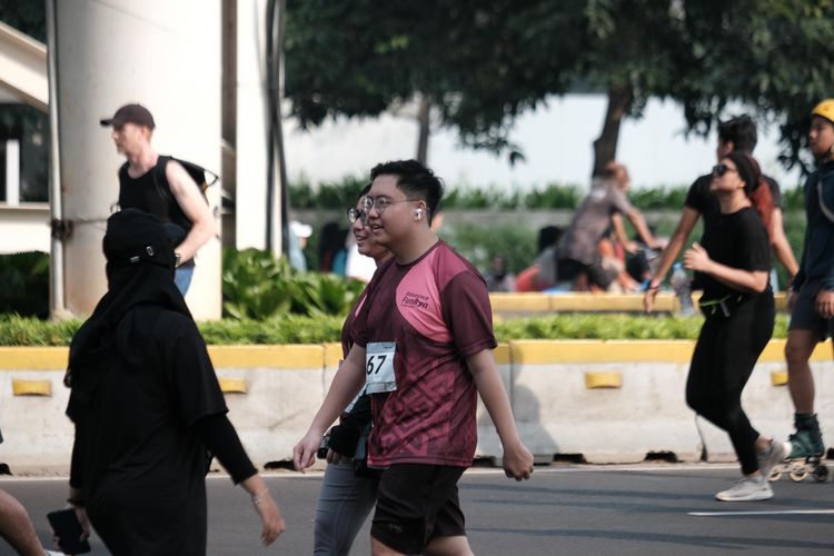 Race photo from Assurance Fun Run 2024
