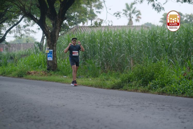 Race photo from Kediri Half Marathon 2025