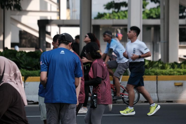 Race photo from Assurance Fun Run 2024