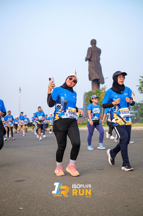 Race photo from ISOPlus Run 2024 Jakarta