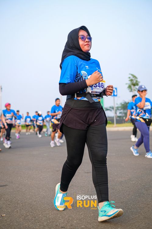 Race photo from ISOPlus Run 2024 Jakarta
