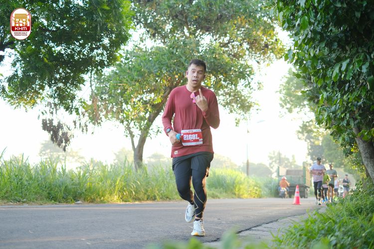 Race photo from Kediri Half Marathon 2024