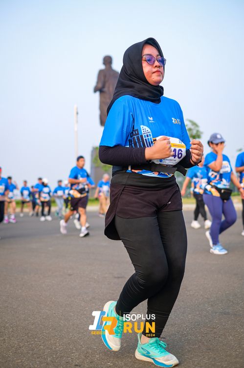 Race photo from ISOPlus Run 2024 Jakarta