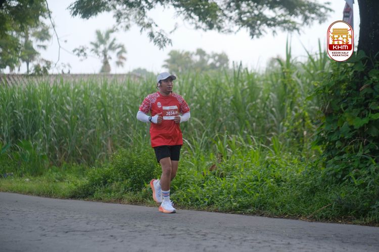 Race photo from Kediri Half Marathon 2025