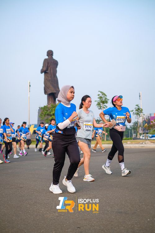 Race photo from ISOPlus Run 2024 Jakarta
