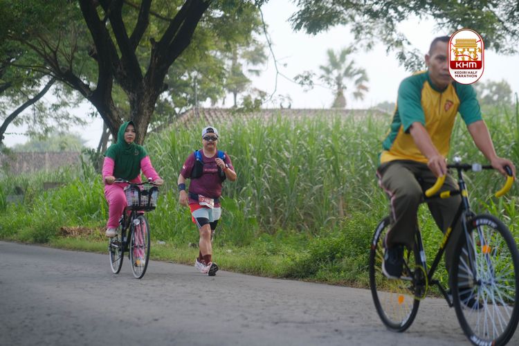 Race photo from Kediri Half Marathon 2025