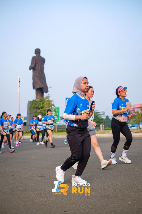 Race photo from ISOPlus Run 2024 Jakarta