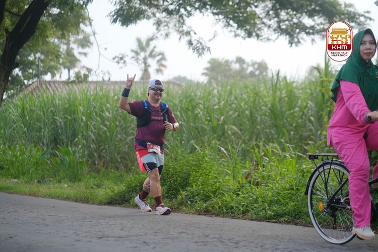 Race photo from Kediri Half Marathon 2025