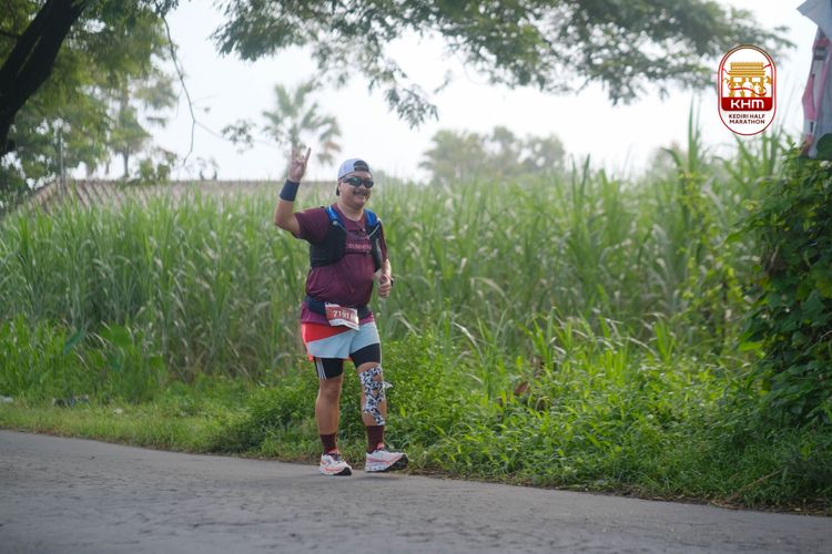 Race photo from Kediri Half Marathon 2025