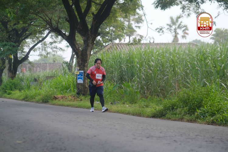 Race photo from Kediri Half Marathon 2025