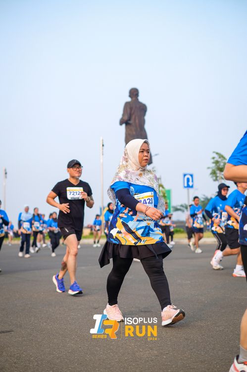 Race photo from ISOPlus Run 2024 Jakarta