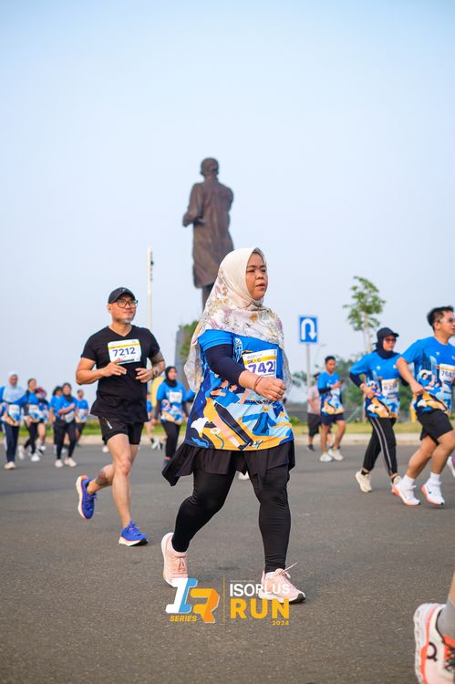 Race photo from ISOPlus Run 2024 Jakarta