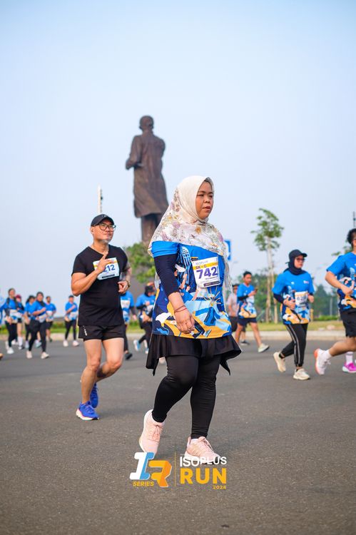 Race photo from ISOPlus Run 2024 Jakarta