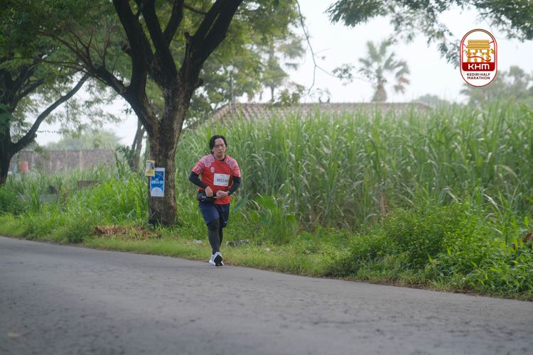 Race photo from Kediri Half Marathon 2025
