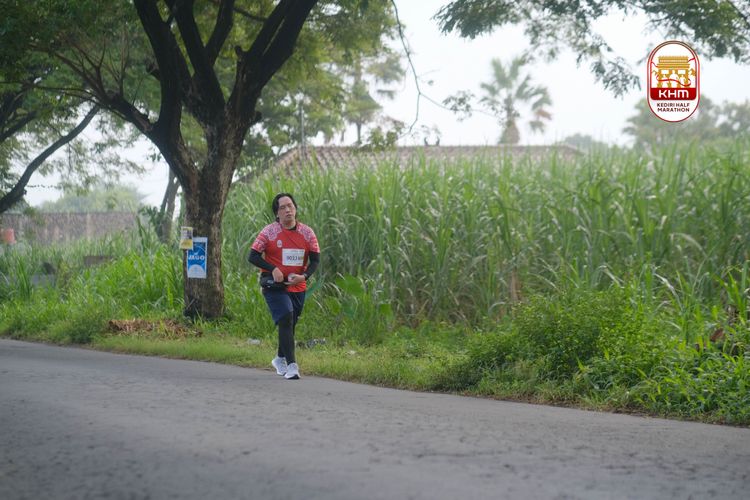 Race photo from Kediri Half Marathon 2025