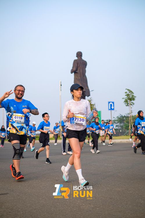 Race photo from ISOPlus Run 2024 Jakarta
