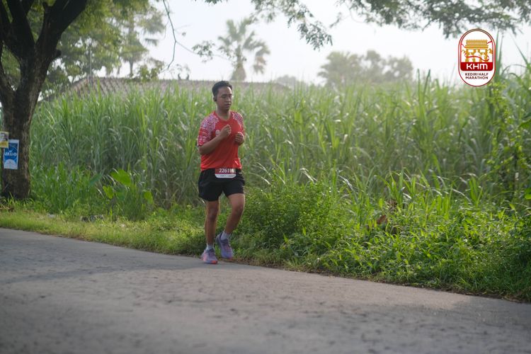 Race photo from Kediri Half Marathon 2025