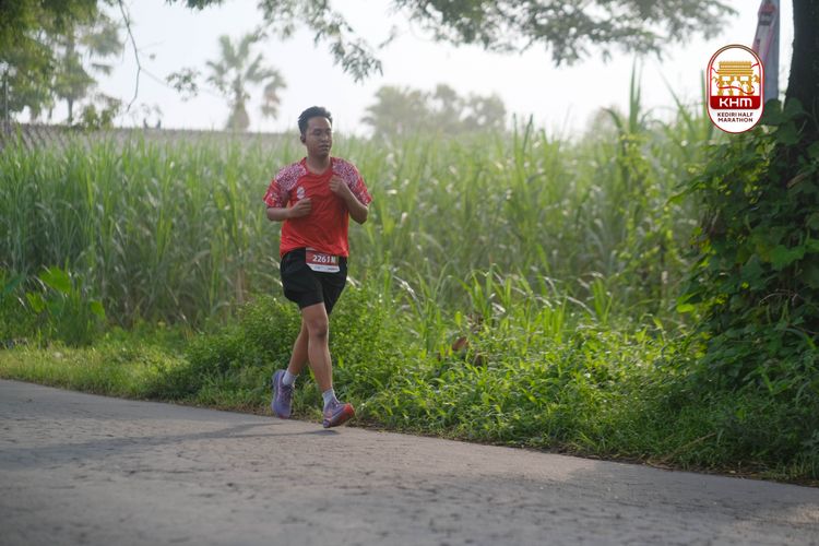 Race photo from Kediri Half Marathon 2025