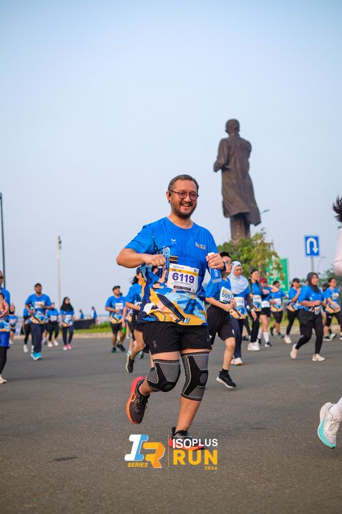 Race photo from ISOPlus Run 2024 Jakarta
