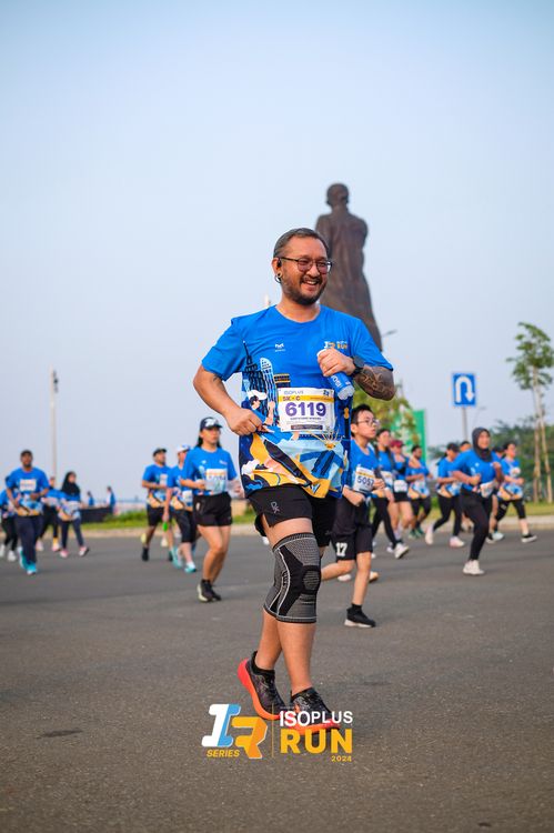 Race photo from ISOPlus Run 2024 Jakarta