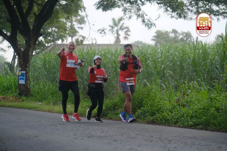 Race photo from Kediri Half Marathon 2025