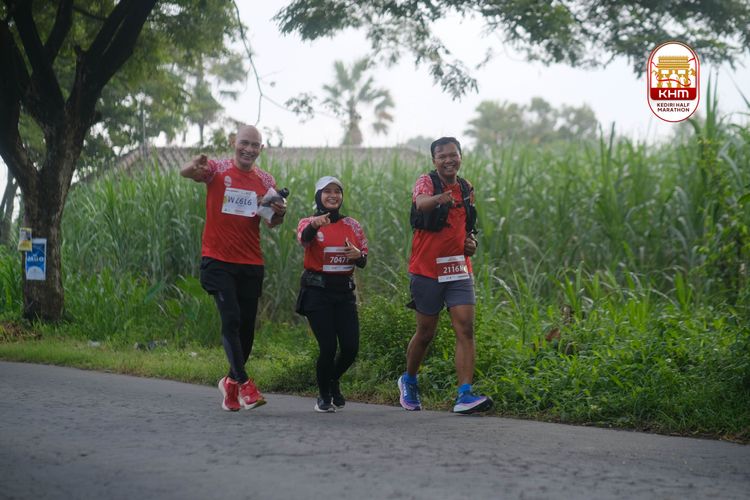 Race photo from Kediri Half Marathon 2025