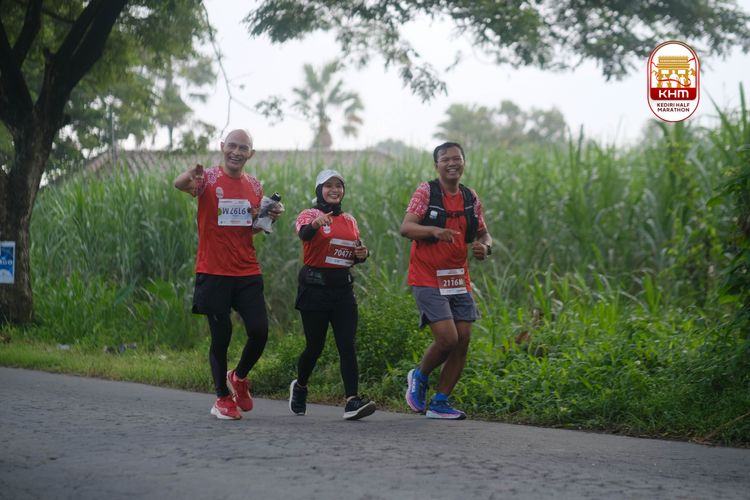 Race photo from Kediri Half Marathon 2025