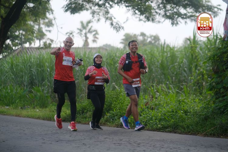 Race photo from Kediri Half Marathon 2025