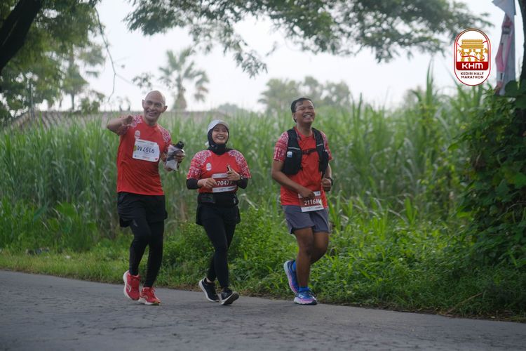 Race photo from Kediri Half Marathon 2025