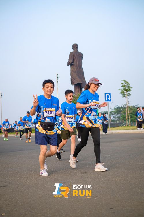Race photo from ISOPlus Run 2024 Jakarta