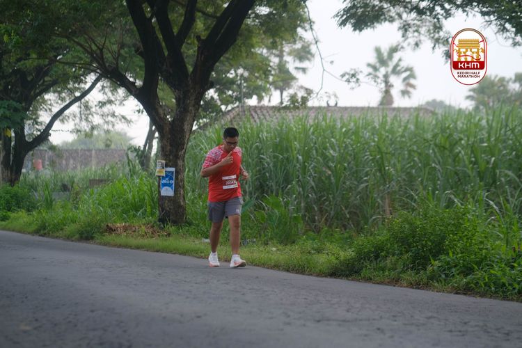Race photo from Kediri Half Marathon 2025