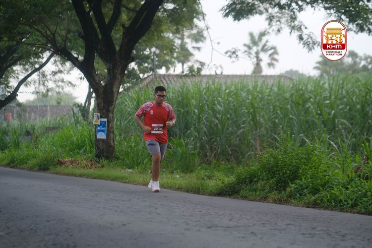 Race photo from Kediri Half Marathon 2025