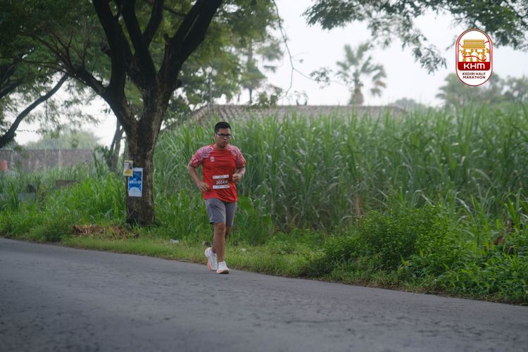 Race photo from Kediri Half Marathon 2025