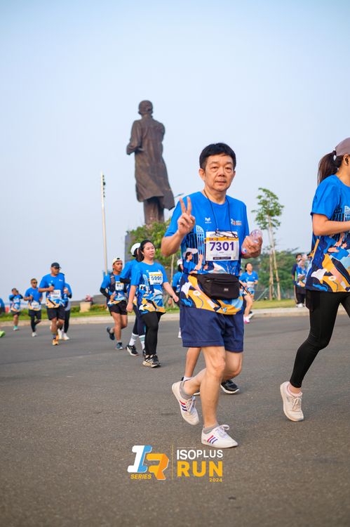 Race photo from ISOPlus Run 2024 Jakarta