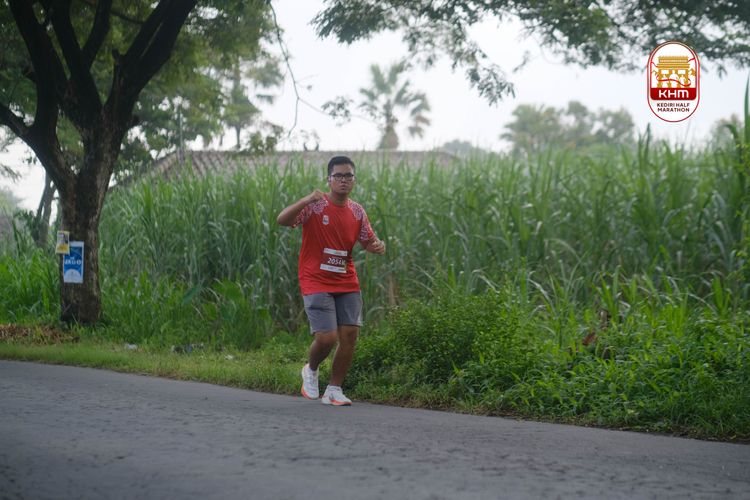 Race photo from Kediri Half Marathon 2025
