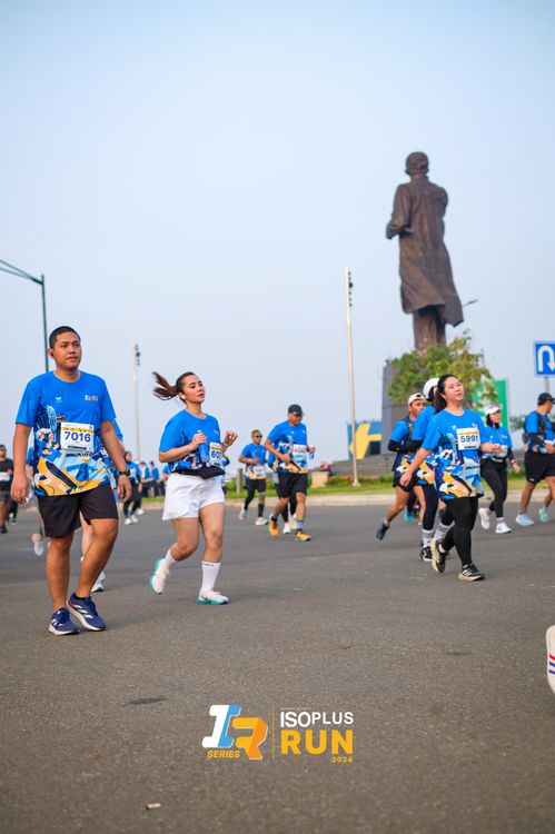 Race photo from ISOPlus Run 2024 Jakarta