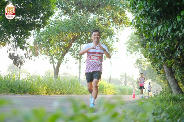Race photo from Kediri Half Marathon 2024